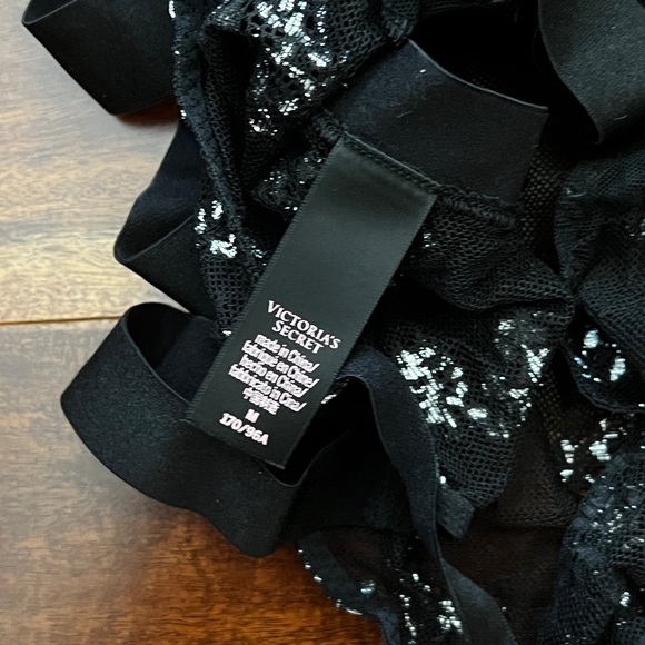 VICTORIAS SECRET - Mesh Strappy Bodysuit - Picture 2 of 5